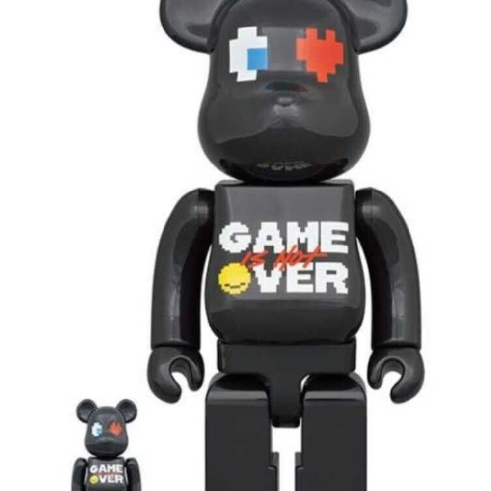 Bearbrick Be@Rbrick Pacman Pac-Man Grafflex 9090 S.H.I.P 100% 400 %Medicom Toy